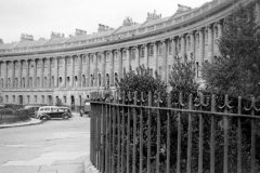 Bath Royal Crescent 1945