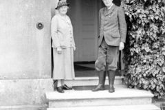 4th Marquess of Bristol   & Lady Bristol 1945 at Ickworth