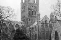 Norwich cathedral 1945