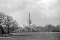 Norwich  cathedral 1945