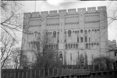 Norwich castle 1945