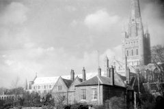 Norwich  cathedral 1945