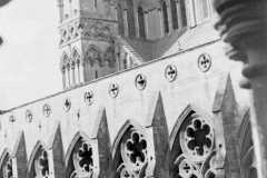 Salisbury cathedral 1945