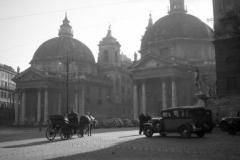 Piazza del Popolo Rome 1945