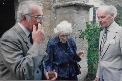 Bob, Daphne Fielding and Jim Lees-Milne