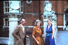 Bob with Sally Westminster and Rebecca Hossack