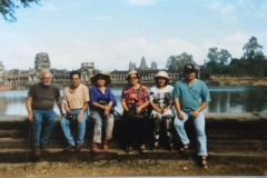 Bob with friends in Burma
