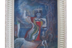 Seated Queen by Leslie Hurry