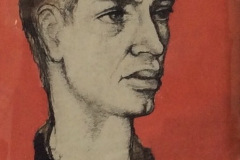 Portrait of Bob Parsons by Leslie Hurry 1958