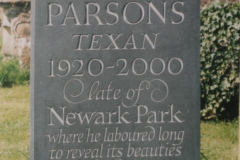 Bob Parsons memorial Ozleworth church yard