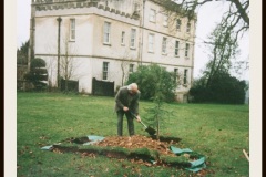 Bob Parsons Newark Park, tree planting 1994