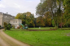 North garden returned to lawn by Michael Claydon 2001
