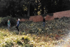 Young volunteers Newark Park 1987