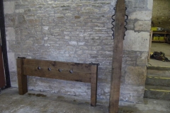 Ozleworth stocks remade 2001 by the National Trust