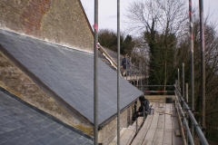 Re-roofing stables roof by NT