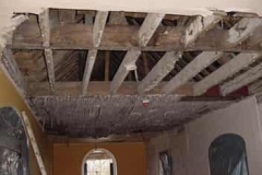 Conservation by NT of 2nd floor ceiling.