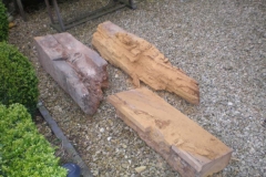 Rotten floor beams replaced, by NT