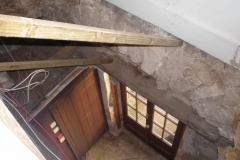 Repairs to first floor landing by NT