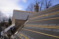Re-roofing stables roof by NT