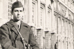 Bob Parsons at Hampton Court London 1945