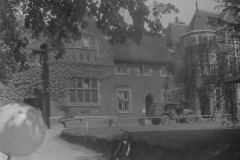 U S Army HQ building Saffron Walden Grammar School Essex 1945