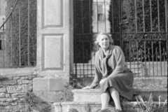 Mrs Bray Owlpen Manor 1945