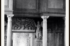 Burford Priory Chapel interior 1945