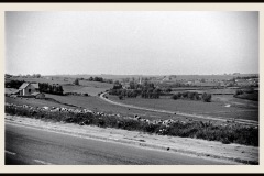 Cotswold Road Nr Burford 1945