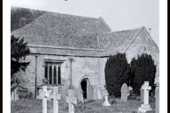St Peter\'s  church Windrush 1945