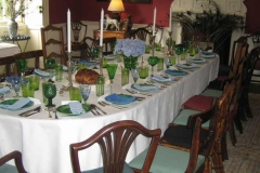 Entertaining at Newark Park