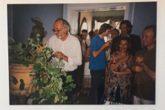 Bob and friends at Newark Park