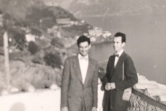 Bob and friend at Amalfi
