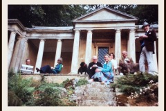 Bob Parsons and friends at Stancombe Park