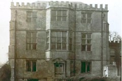 1970 view east front Newark Park