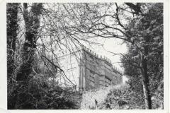1970 view to east side of house from garden Newark Park