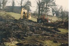 1980's clearing lake Newark Park