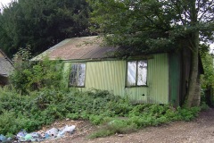 Galvanised bungalow Newark Park 2011