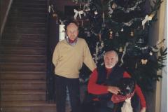 Great Dane Boston,  Bob and  Michael at Newark Park