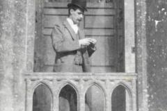1890 Mr Dickinson at Newark Park