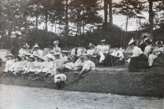 1890 Tea Party  on north lawn