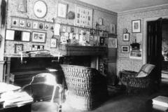 1890 view of smking room Newark Park