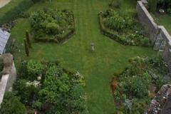 2010  View of east walled garden Newark Park
