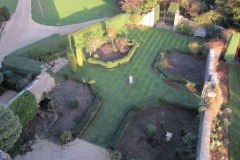 2011 View of east walled garden Newark Park