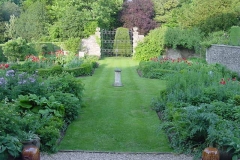 East walled garden Newark Park