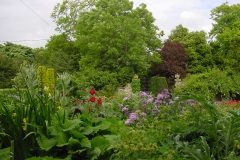 East walled garden Newark Park
