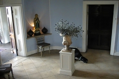 Newark Park  entrance hall 1996