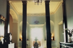 Newark Park  entrance hall 1989