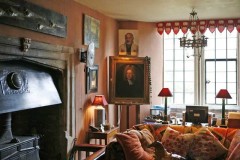 Newark Park 16th century fireplace restored by Bob Parsons