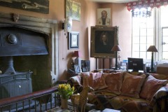 Newark Park 16th century fireplace restored by Bob Parsons