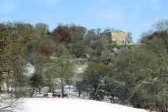 South snow view